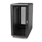 StarTech.com 18U Enterprise-Grade Flat Pack Server Rack Cabinet, 19in Enclosed 4-Post Rack with 29in (75cm) Mounting Depth and 1764lb (800kg) Weight Capacity
