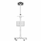 CTA Digital PAD-MFSV multimedia cart/stand White Tablet Multimedia stand