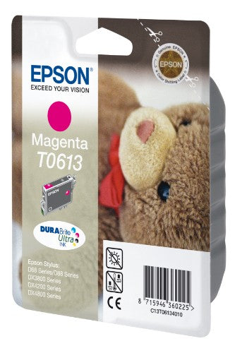 Epson C13T06134010/T0613 Ink cartridge magenta, 250 pages/5% 8ml for Epson Stylus D 68