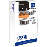 Epson C13T70114010/T7011 Ink cartridge black XXL, 3.4K pages ISO/IEC 24711 63,2ml for Epson WP 4015