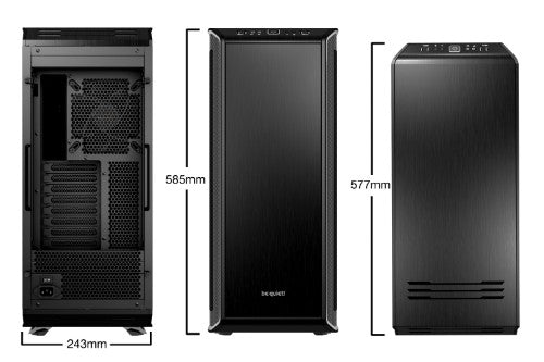 be quiet! Dark Base 900 Midi Tower Black, Silver