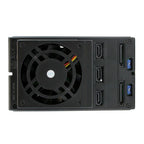 StarTech.com 3 Bay Aluminum Trayless Hot Swap Mobile Rack Backplane for 3.5in SAS II/SATA III - 6 Gbps HDD