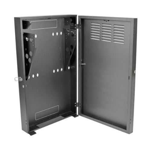 Tripp Lite SRWF2U36 SmartRack 2U Low-Profile Vertical-Mount Server-Depth Wall-Mount Rack Enclosure Cabinet