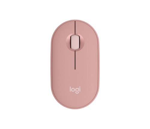 Logitech Pebble 2 M350s mouse Travel Ambidextrous RF Wireless + Bluetooth Optical 4000 DPI