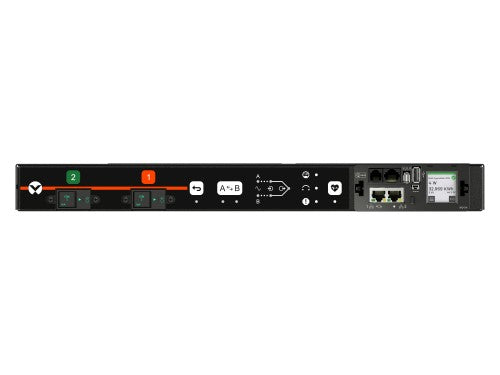 Vertiv Geist VA4G31A0 power distribution unit (PDU) 12 AC outlet(s) 1U Black