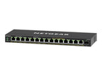 NETGEAR GS316EPP Managed Gigabit Ethernet (10/100/1000) Power over Ethernet (PoE) Black