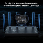 TP-Link Archer BE400 wireless router 2.5 Gigabit Ethernet Dual-band (2.4 GHz / 5 GHz) Black