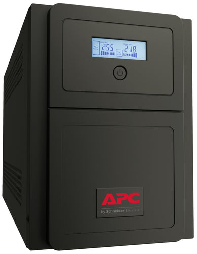 APC Easy UPS 1 Ph Line Interactive, 1000VA, Tower, 230V, 6 IEC C13 outlets, AVR, Dry Contact, LCD, W/O Network Card support