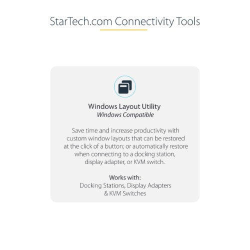 StarTech.com 3-Port USB-C Multi-Monitor Adapter, USB Type-C to 3x HDMI MST Hub, Triple 4K 60Hz HDMI Laptop Display Extender / Splitter, HDR, Extra-Long Built-In Cable - Windows Only