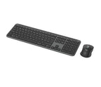 Logitech Signature Slim Combo MK950 keyboard Mouse included Office RF Wireless + Bluetooth QWERTY Nordic Graphite