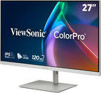 Viewsonic VP Series VP2766-2K-W computer monitor 68.6 cm (27") 2560 x 1440 pixels Quad HD LED White, Silver
