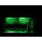 APC Back-UPS Pro for Gaming, 2200VA/1320W, Tower, 230V, 2x UK and 2x IEC C13 outlets, RGB Lights, Pure Sine Wave, Midnight (Black)