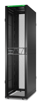 APC NetShelter SX, Server Rack Enclosure, Gen 2, 52U, 2436H x 600W x 1200D mm, with Sides, Black