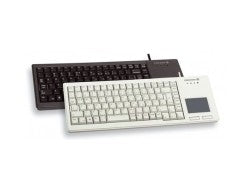 CHERRY XS Touchpad keyboard Universal USB QWERTZ German Black