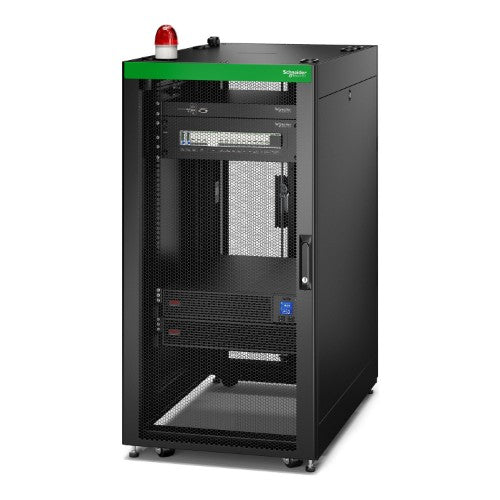 Schneider Electric Base Enclosure Config (Ventilated 24U Easy Rack, SRVPM3K, PDP, Energy Meter, Local Management, Lighting)