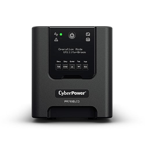 CyberPower PR750ELCD uninterruptible power supply (UPS) Line-Interactive 0.75 kVA 675 W 6 AC outlet(s)