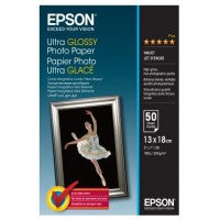 Epson Ultra Glossy Photo Paper - 13x18cm - 50 Sheets