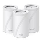 TP-Link Deco BE68 (3-pack) Tri-band (2.4 GHz / 5 GHz / 6 GHz) Wi-Fi 7 (802.11be) White Internal