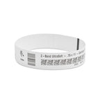 Zebra Z-Band UltraSoft Wristband White Self-adhesive printer label