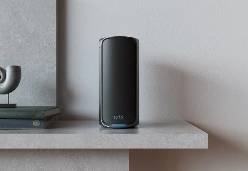 NETGEAR Orbi 970 Quad-band (2.4 GHz / 5 GHz-1 / 5 GHz-2 / 6 GHz) Wi-Fi 7 (802.11be) Black 5 Internal