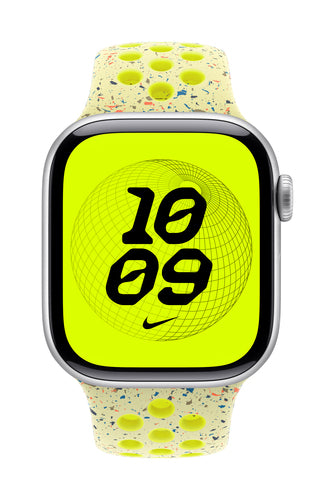 Apple MXU63ZM/A smart wearable accessory Band Yellow Fluoroelastomer