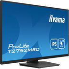 iiyama ProLite 27” Optical Bonded PCAP 10pt touchscreen monitor with IPS panel technology, edge-to-edge glass design and anti-fingerprint coating