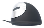 R-Go Tools Ergonomic mouse R-Go HE Break with break software, large (hand size &ge; 185 mm), left-handed, Wired, black