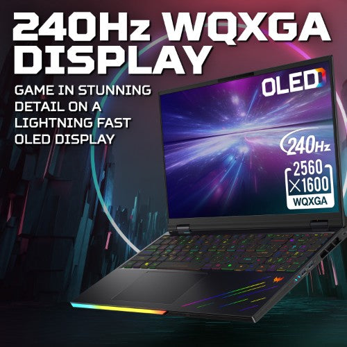 Acer Predator Helios 16 AI (PH16-73) Intel Ultra 9, 64GB, 1TB SSD, RTX5090, 16" WQXGA, Windows 11 Gaming Laptop