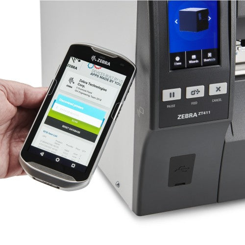 Zebra ZT411 label printer Thermal transfer 600 x 600 DPI 356 mm/sec Wired & Wireless Ethernet LAN Bluetooth