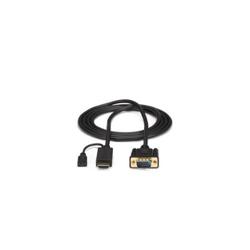StarTech.com 6ft (1.8m) HDMI to VGA Active Converter Cable - HDMI to VGA Adapter - 1920x1200 or 1080p