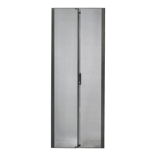 APC NetShelter SX 42U 600mm Wide Perforated Split Doors Black