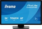 iiyama ProLite T2452MSC-B2 computer monitor 61 cm (24") 1920 x 1080 pixels Full HD Touchscreen Black