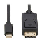 Tripp Lite U444-006-DP-BD USB-C to DisplayPort Bi-Directional Active Adapter Cable (M/M), 4K 60 Hz, HDR, Locking DP Connector, 6 ft. (1.8 m)