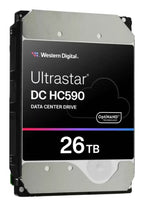 Western Digital DC HC590 internal hard drive 26 TB 7200 RPM 3.5" SAS