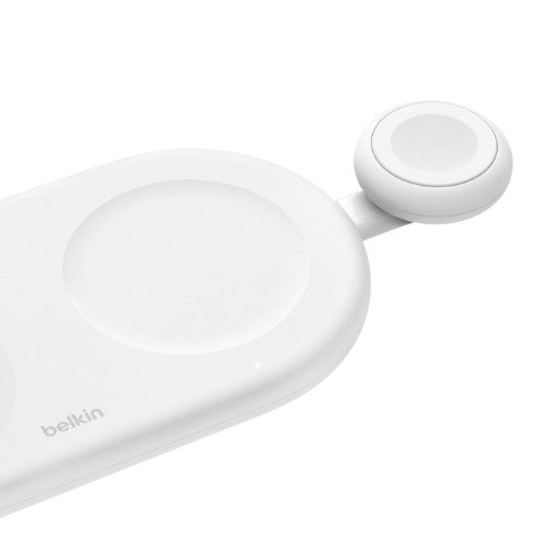 Belkin BoostCharge Smartwatch White USB Wireless charging Fast charging Indoor, Outdoor