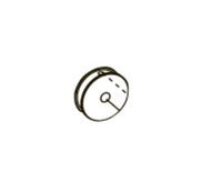 Honeywell 1-040519-900 printer/scanner spare part Toothless wheel 1 pc(s)