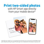 HP Matte Photo Paper, 180 g/m2, 10 x 15 cm (101 x 152 mm), 25 sheets