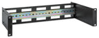 Intellinet 19" Rack Mount Din Rail Kit Depth Adjustable, 2U, box