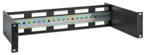 Intellinet 19" Rack Mount Din Rail Kit Depth Adjustable, 2U, box