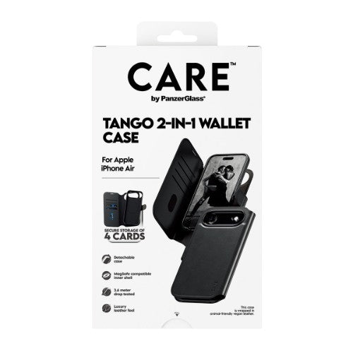 PanzerGlass CARE by ® Feature Case Tango Two-in-One Wallet w. MagSafe iPhone Air