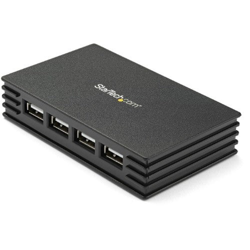 StarTech.com 4 Port Black USB 2.0 Hub - TAA