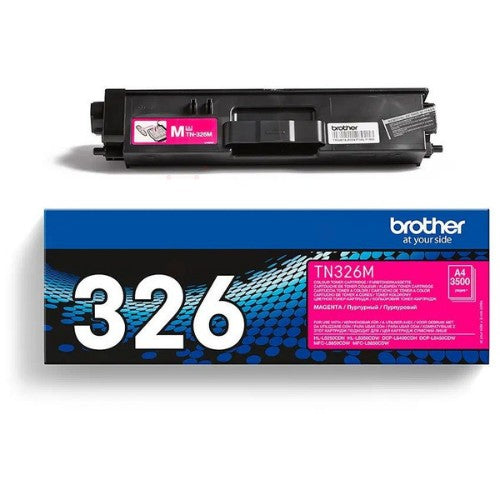 Brother TN-326M Toner-kit magenta high-capacity, 3.5K pages ISO/IEC 19798 for Brother DCP-L 8400/8450/HL-L 8250
