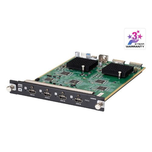 ATEN VW784 video wall processor Black, Green, Metallic 17.71 W