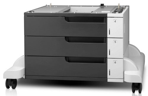 HP LaserJet 3x500-sheet Feeder and Stand