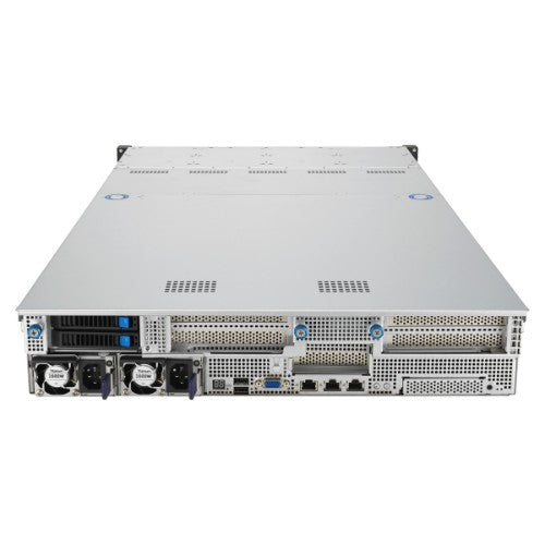 ASUS RS521A-E12-RS12U Socket SP5 Rack (2U) Black, Silver
