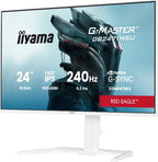 iiyama G-MASTER GB2471HSU-W1 computer monitor 60.5 cm (23.8") 1920 x 1080 pixels Full HD LED White