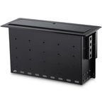 StarTech.com Dual-Module Conference Table Connectivity Box with Cable Organizer