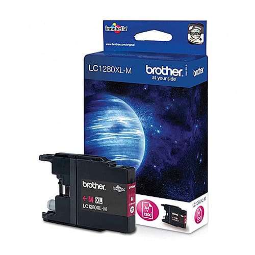 Brother LC-1280XLM Ink cartridge magenta high-capacity, 1.2K pages ISO/IEC 24711 for Brother MFC-J 6510