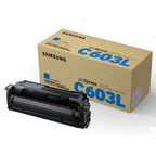 HP SU080A/CLT-C603L Toner cartridge cyan, 10K pages ISO/IEC 19798 for Samsung C 4010