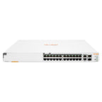 HPE Aruba Networking Networking Instant On Switch 20p Gigabit CL4 4p Gigabit CL6 PoE 2p 10GBT 2p SFP+ 370W 1960